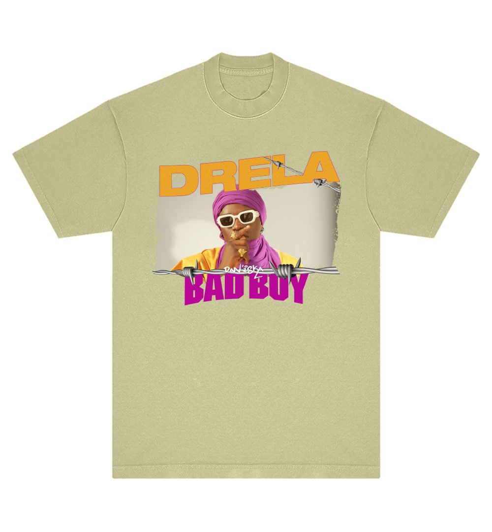 DRELA BADBOY NEON GREEN T-SHIRT - Image 2